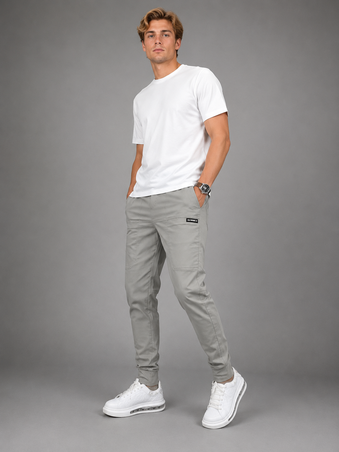 ANDRÉS | PANTALONES CARGO ELÁSTICOS PREMIUM