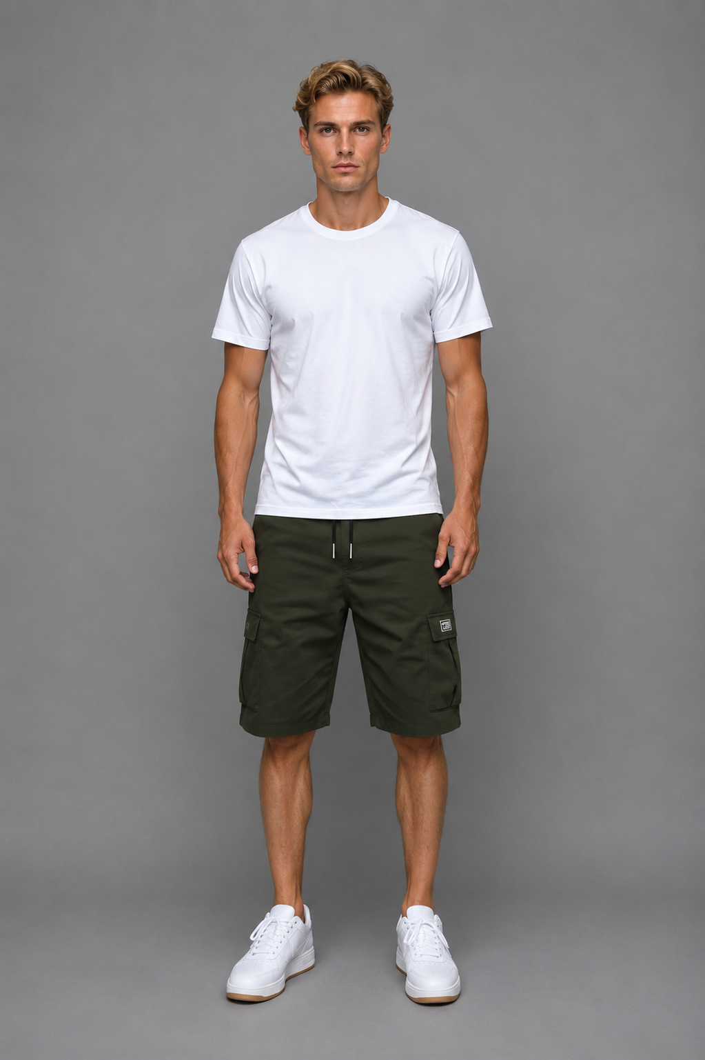 PABLO | PANTALONES CORTOS CARGO PARA HOMBRE
