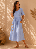 NOELIA | VESTIDO DE VERANO A RAYAS