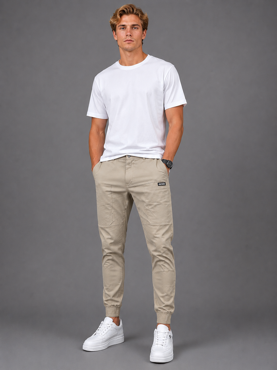 ANDRÉS | PANTALONES CARGO ELÁSTICOS PREMIUM