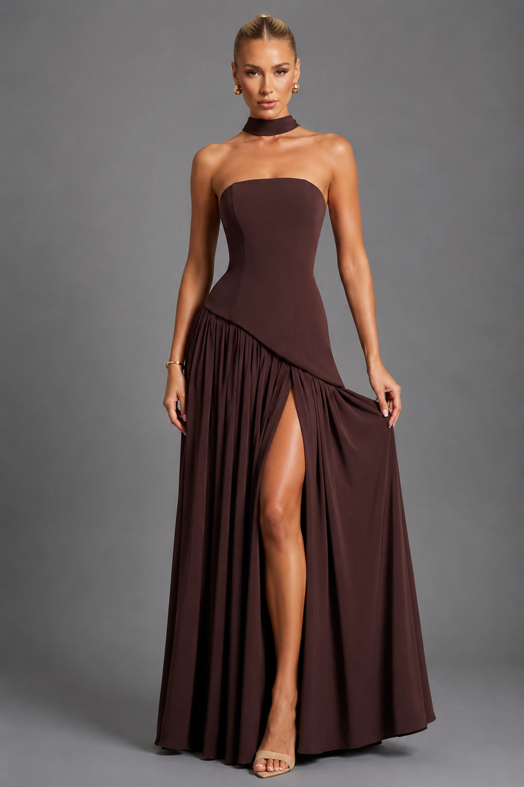 ANA | VESTIDO LARGO Y ELEGANTE
