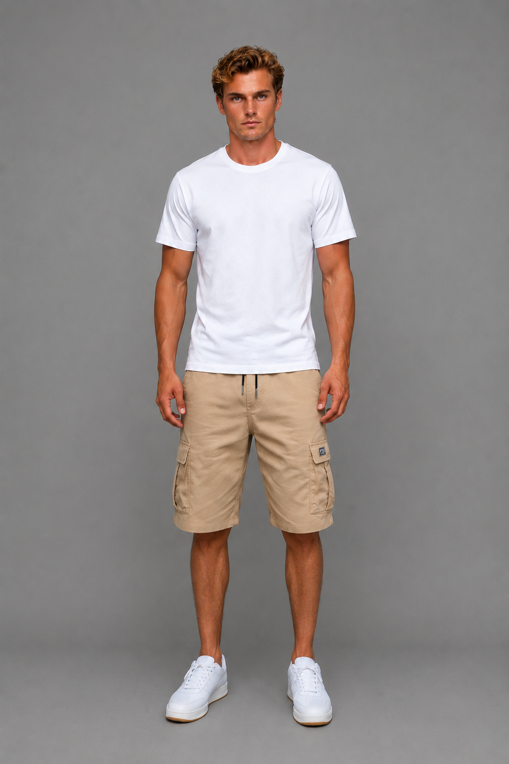 PABLO | PANTALONES CORTOS CARGO PARA HOMBRE