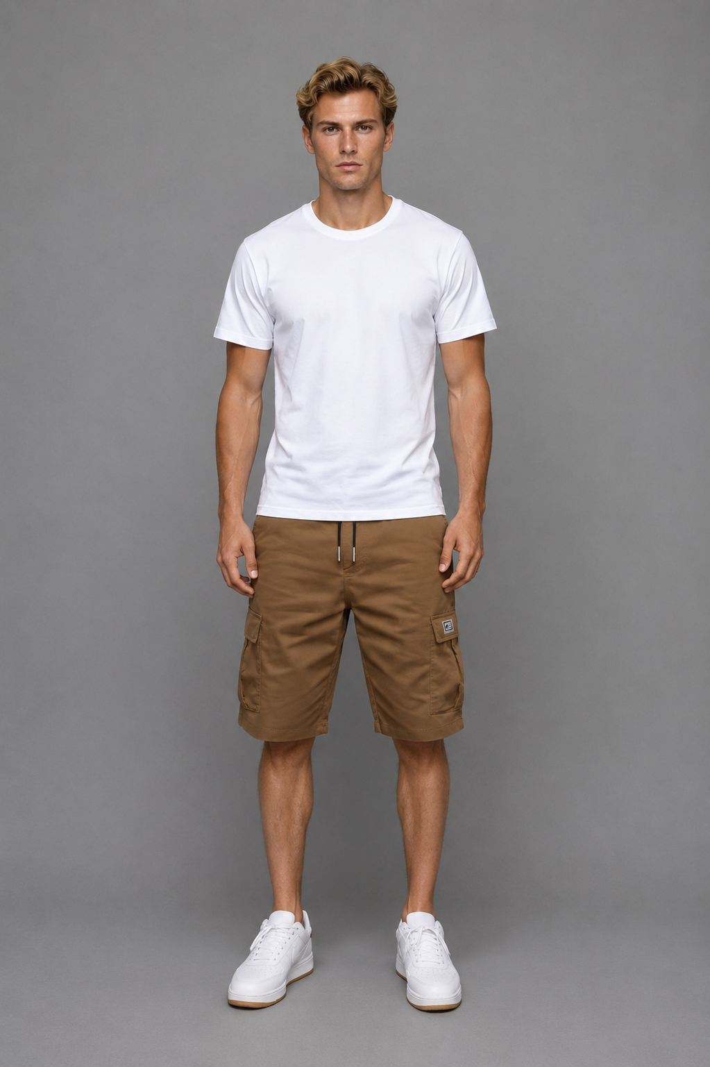PABLO | PANTALONES CORTOS CARGO PARA HOMBRE