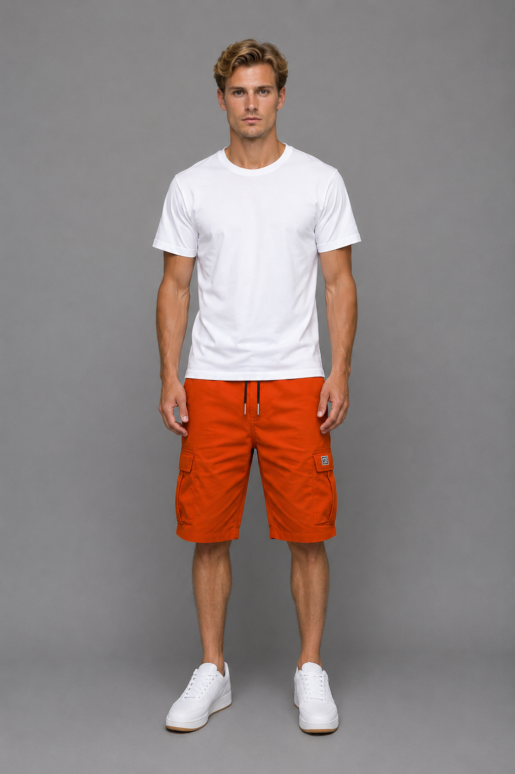 PABLO | PANTALONES CORTOS CARGO PARA HOMBRE
