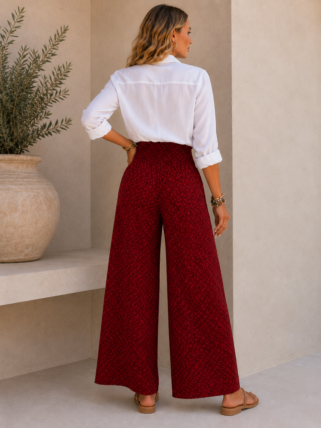 ALEXIA | PANTALONES ANCHOS PARA MUJER