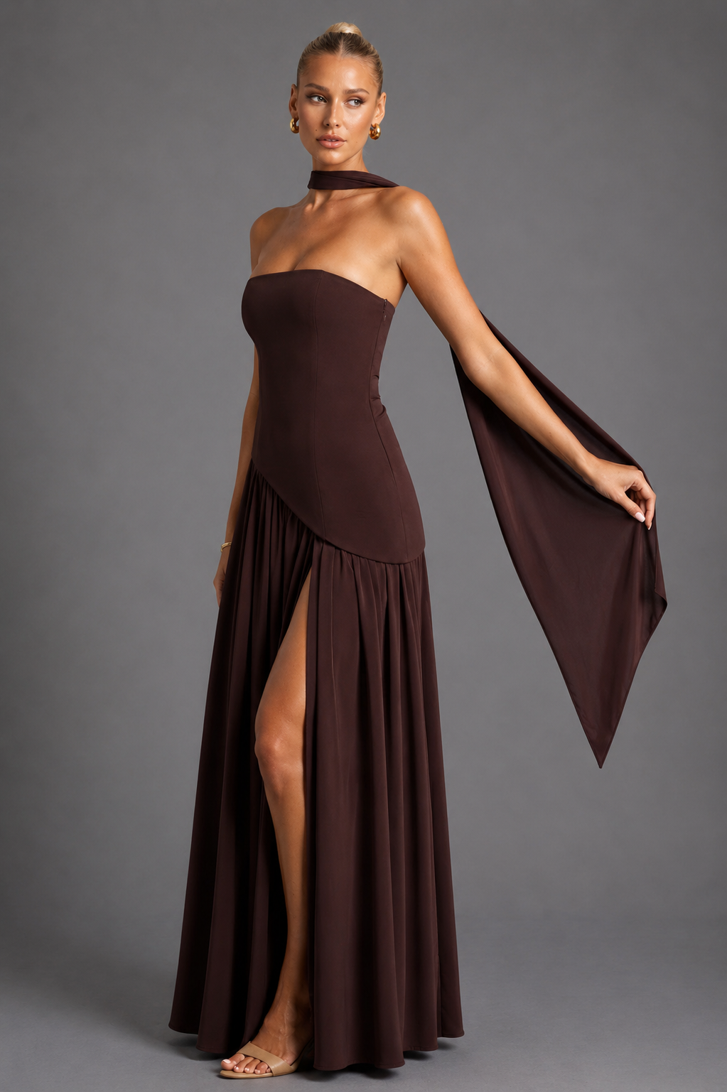 ANA | VESTIDO LARGO Y ELEGANTE