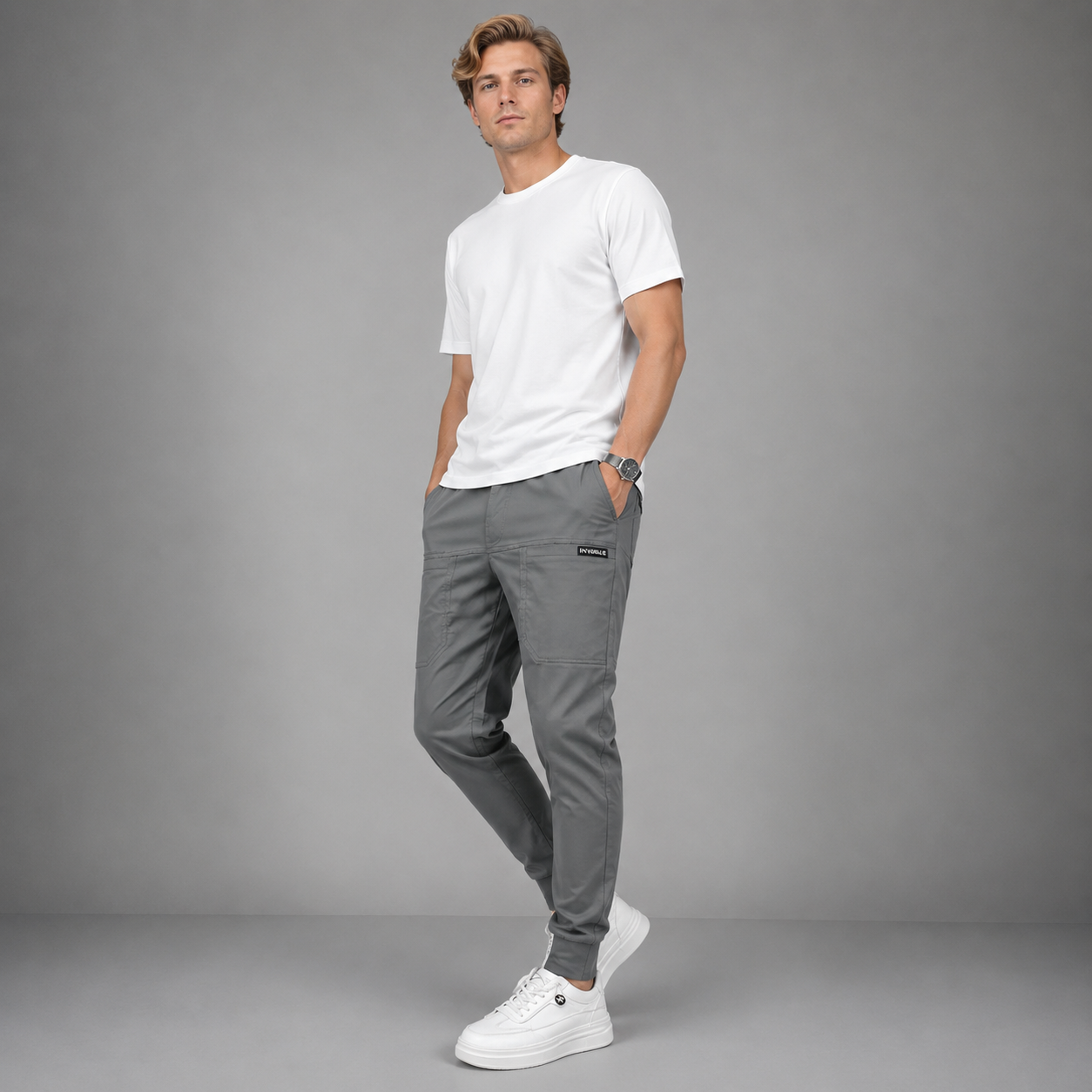 ANDRÉS | PANTALONES CARGO ELÁSTICOS PREMIUM