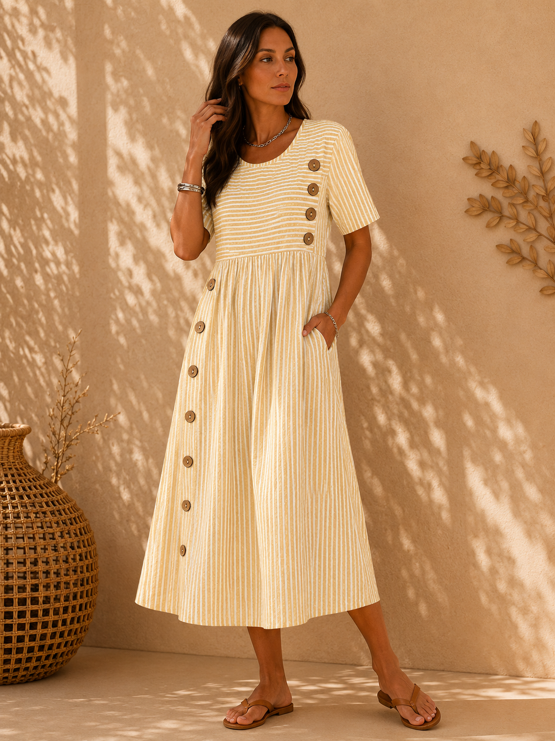 NOELIA | VESTIDO DE VERANO A RAYAS