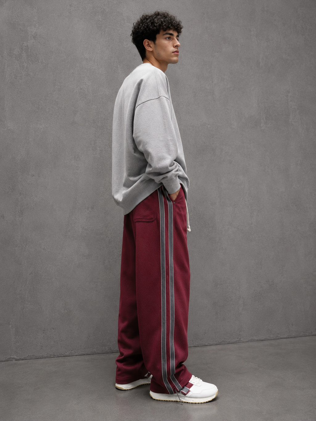 CARLOS | PANTALONES ANCHOS DE RAYAS