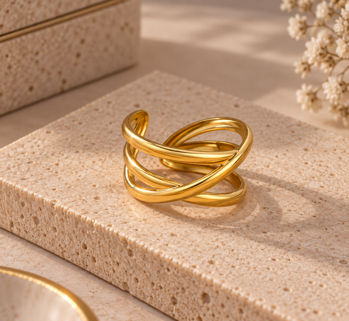 ZAFIRA | ANILLOS DORADOS
