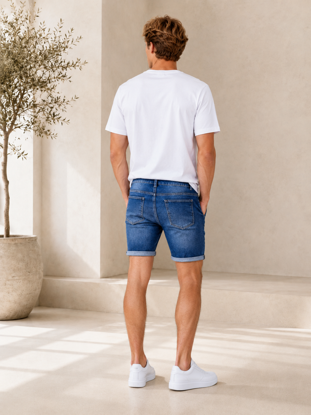 DYLAN | PANTALON CORTO DE MEZCLILLA