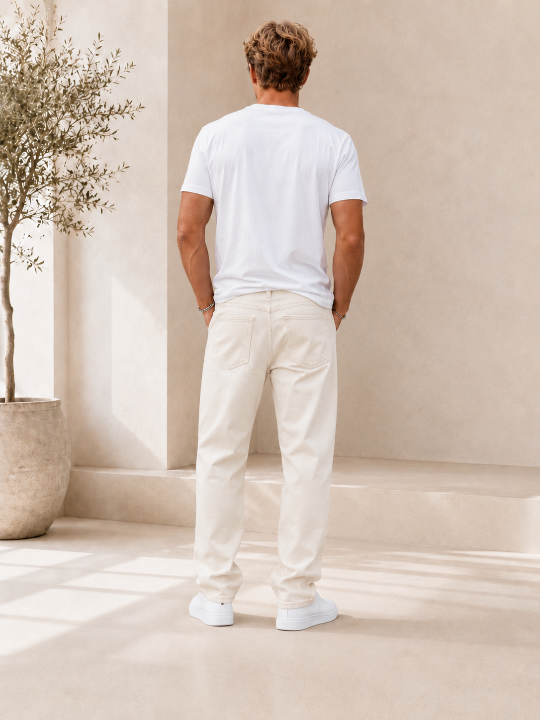 IVÁN | PANTALON LARGO DE PIERNA RECTA