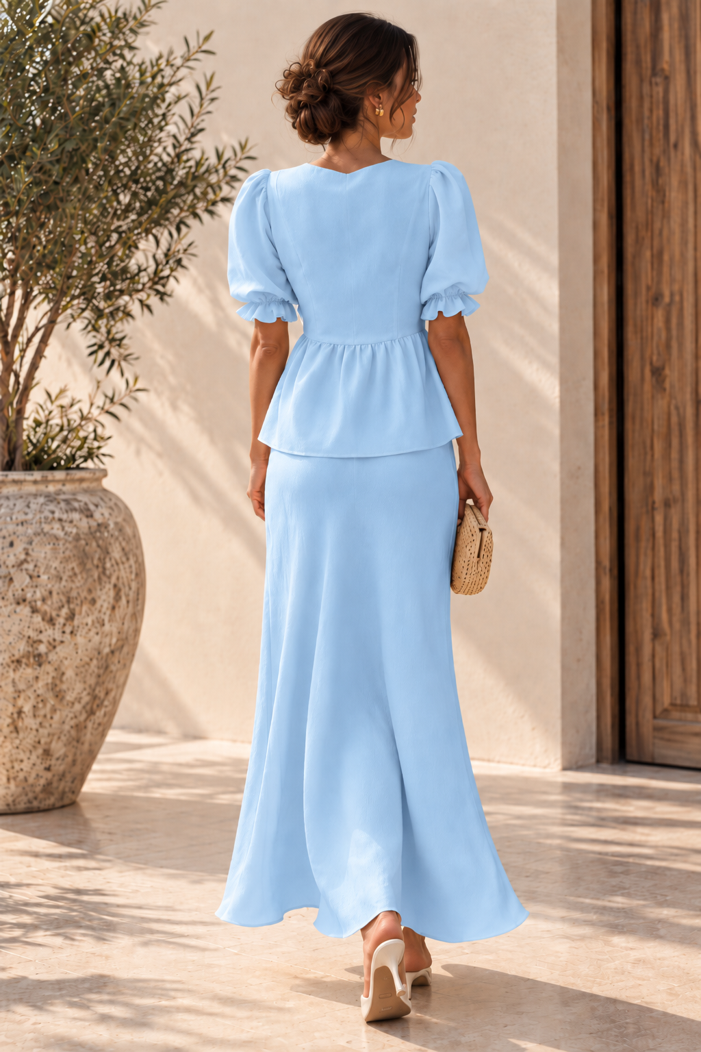 MARTINA | CONJUNTO CON CUELLO EN V