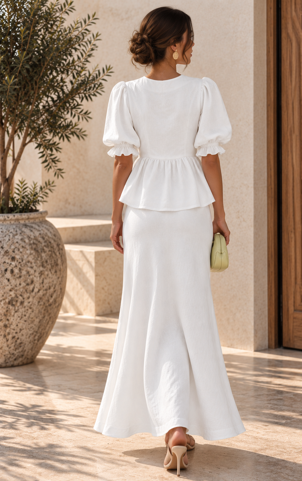 MARTINA | CONJUNTO CON CUELLO EN V