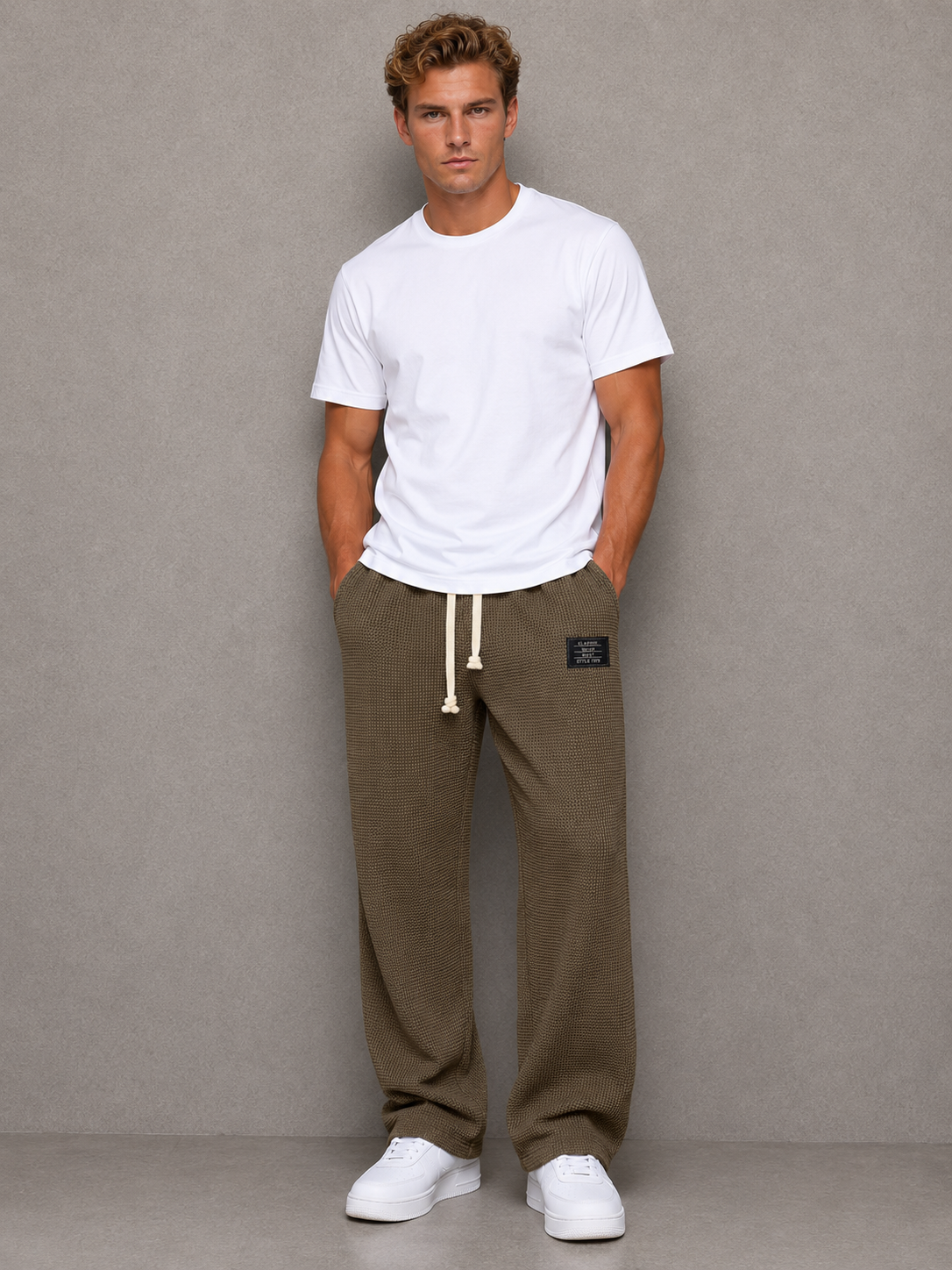 LUCAS | CÓMODOS PANTALONES CARGO DE ALGODÓN