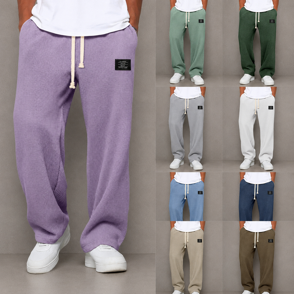 LUCAS | CÓMODOS PANTALONES CARGO DE ALGODÓN
