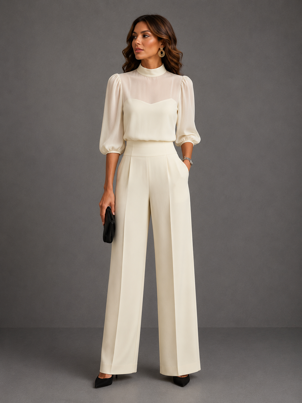 PAOLA | ELEGANTE SET DE TRES PIEZAS