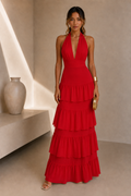 AINHOA | VESTIDO ROJO