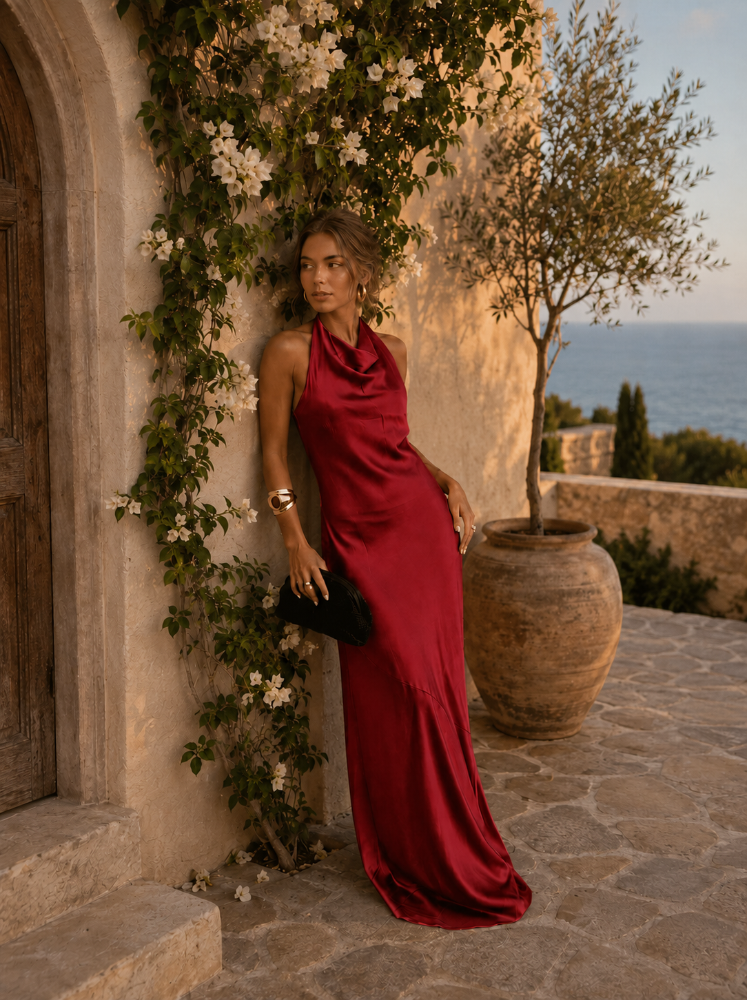 CAYETANA | VESTIDO SATINADO