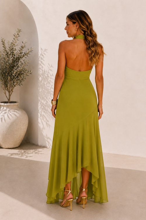 AITANA | VESTIDO VERDE