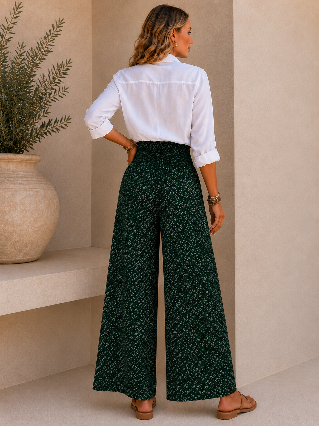 ALEXIA | PANTALONES ANCHOS PARA MUJER