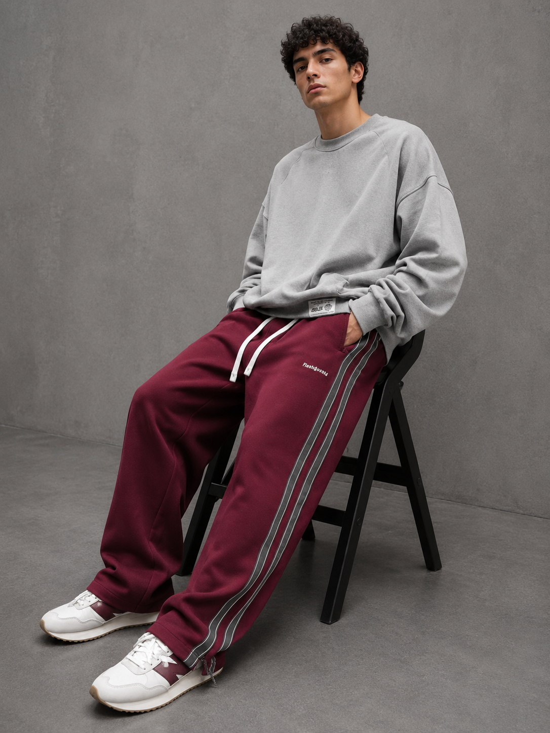 CARLOS | PANTALONES ANCHOS DE RAYAS