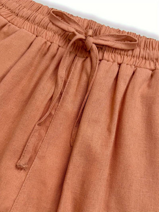 CHIARA | PANTALONES DE LINO RELAJADADOS