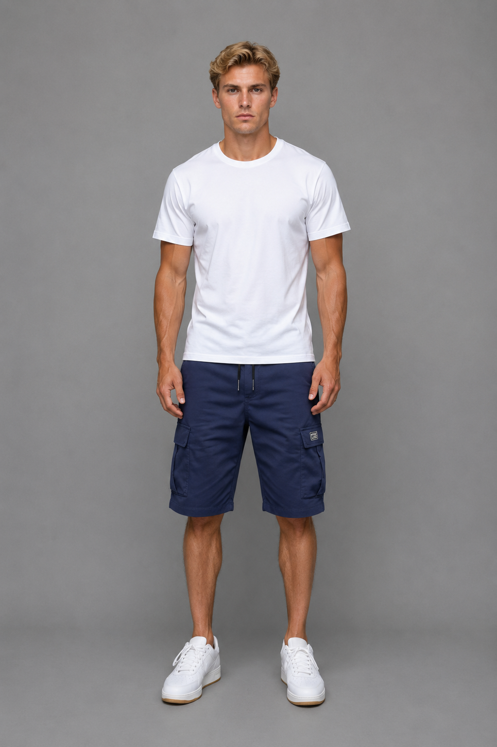 PABLO | PANTALONES CORTOS CARGO PARA HOMBRE