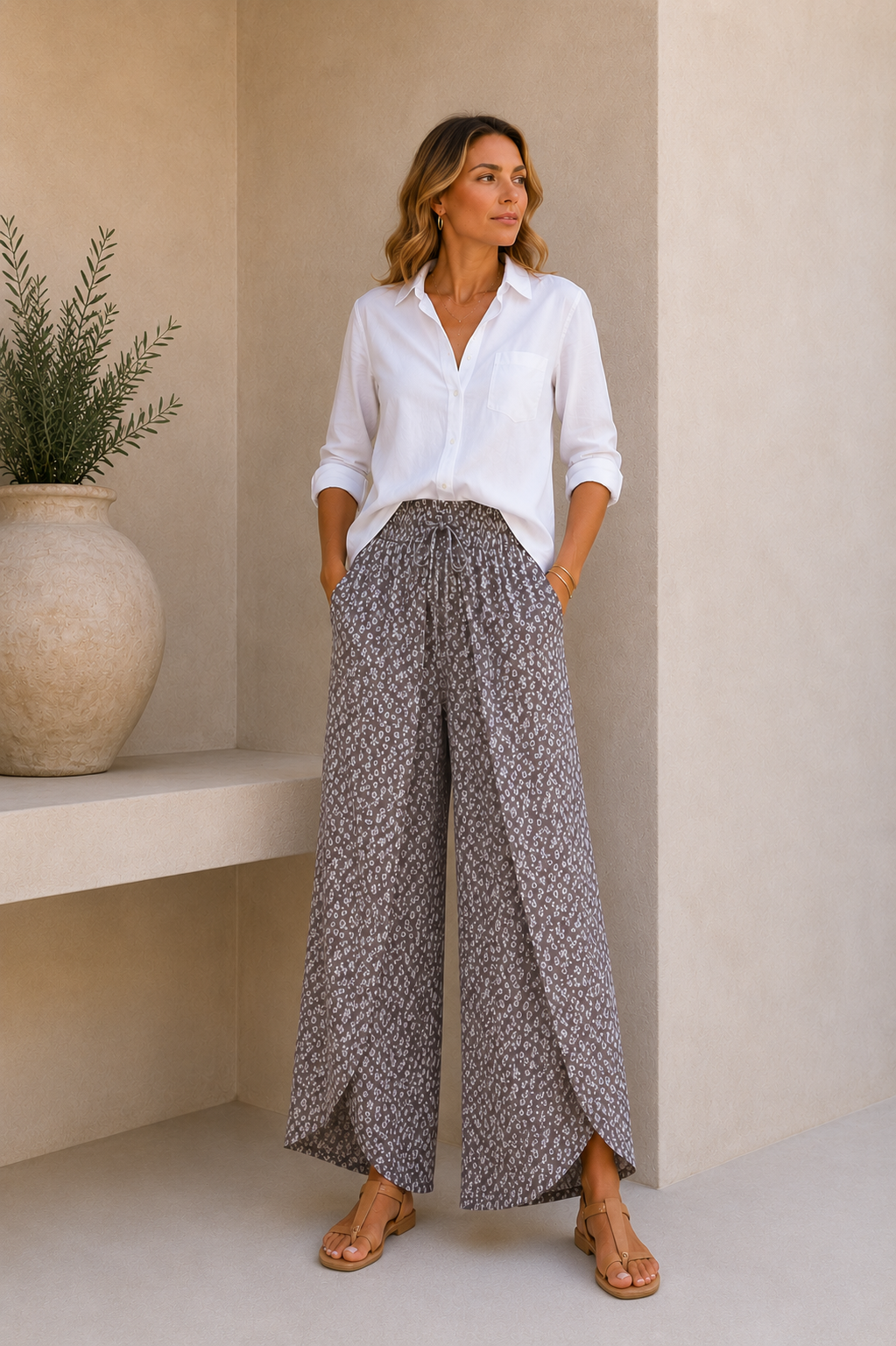 ALEXIA | PANTALONES ANCHOS PARA MUJER