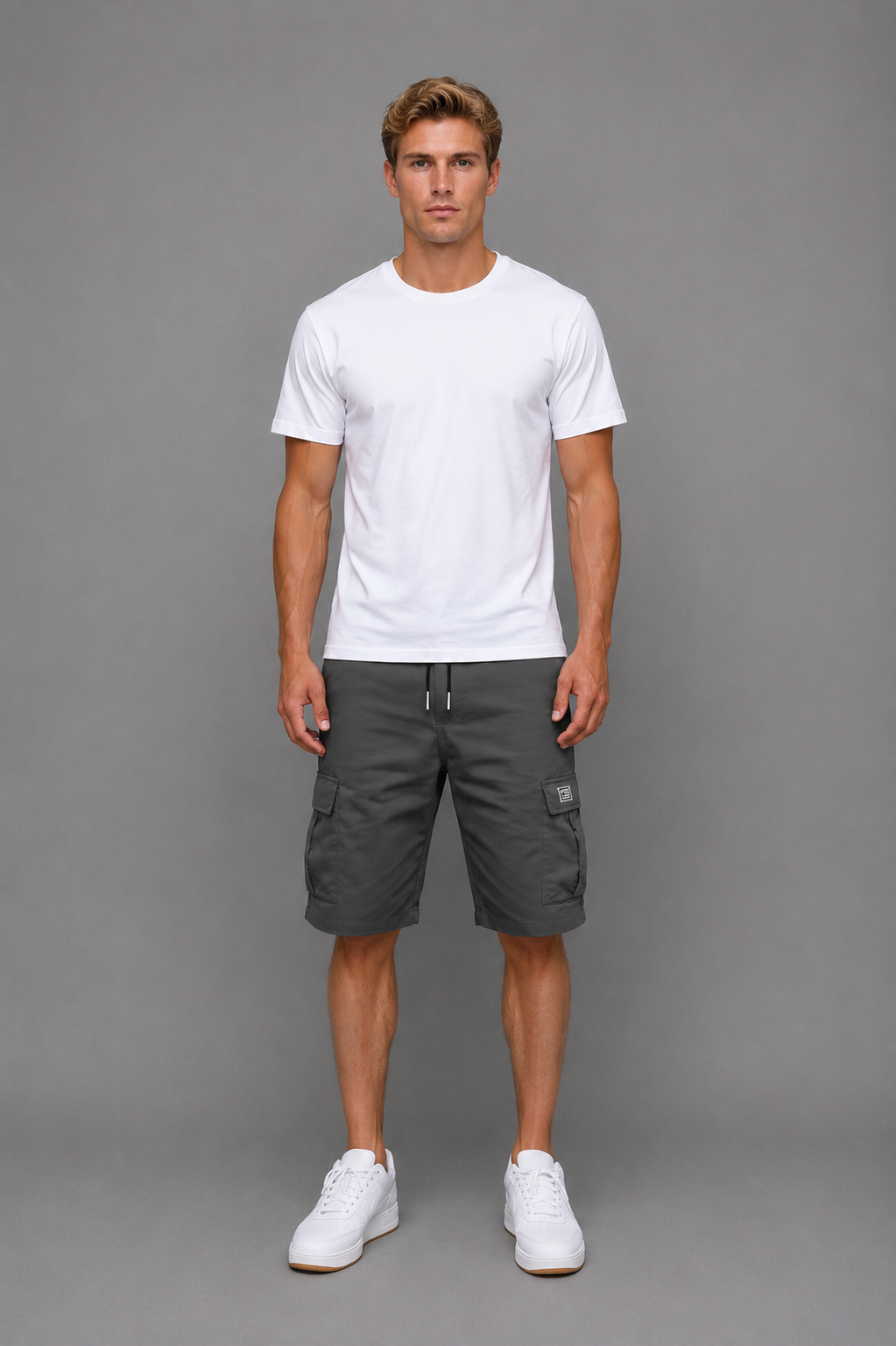PABLO | PANTALONES CORTOS CARGO PARA HOMBRE