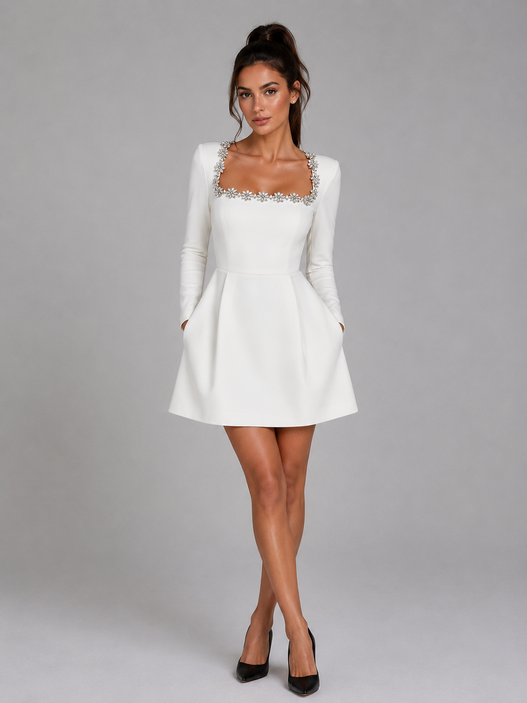 CAROL | VESTIDO MINI DE TERCIOPELO