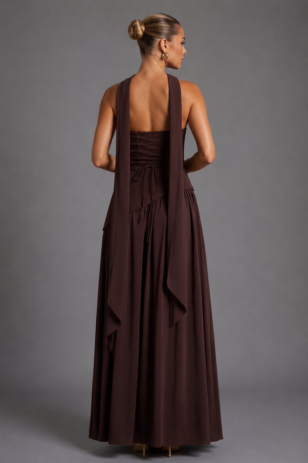 ANA | VESTIDO LARGO Y ELEGANTE