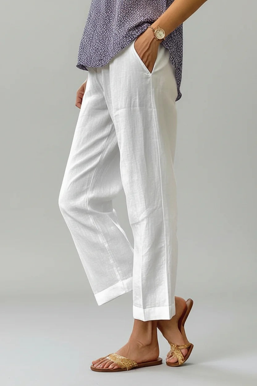 EVA | PANTALONES LINO PARA VERANO