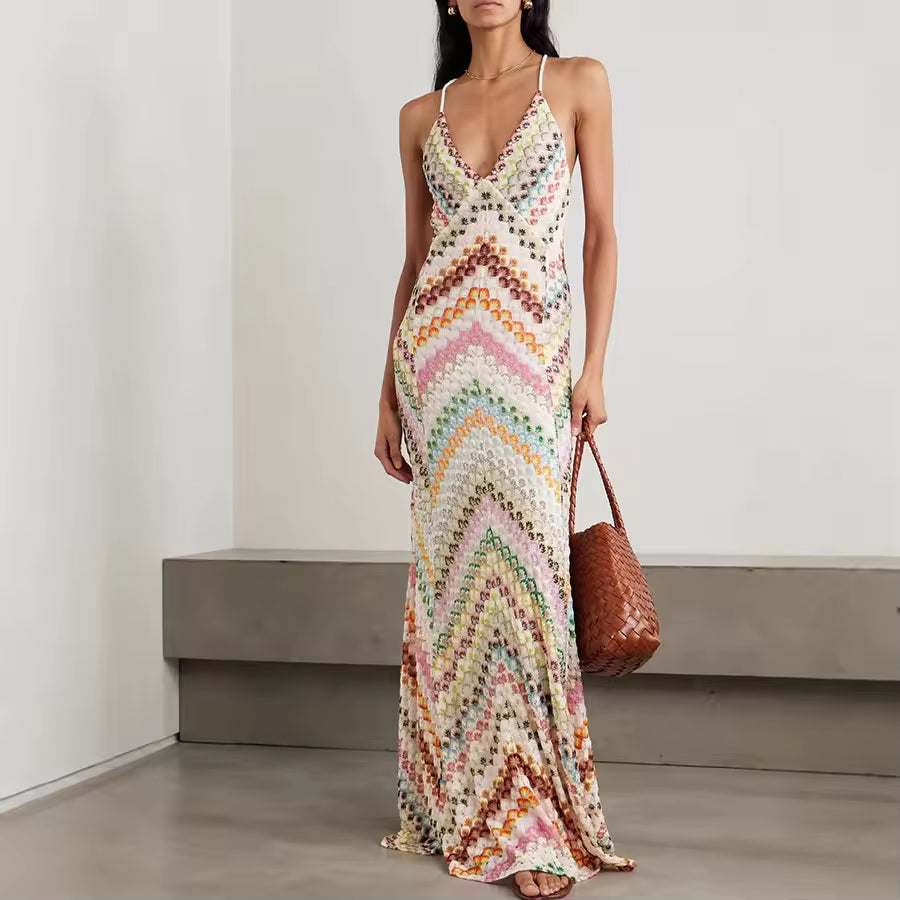 LEAH | VESTIDO CON COLORES