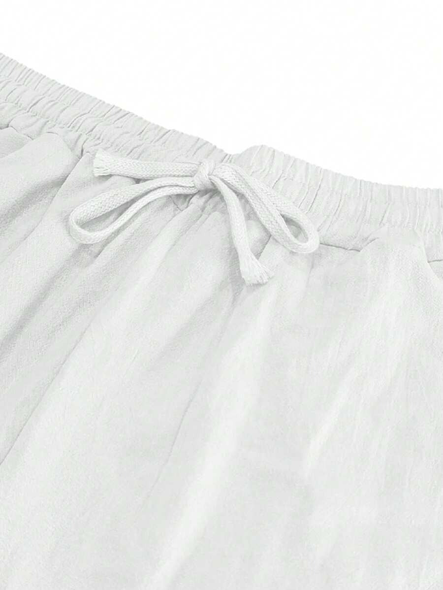 JOSÉ | PANTALONES DE LINO CON CORDÓN