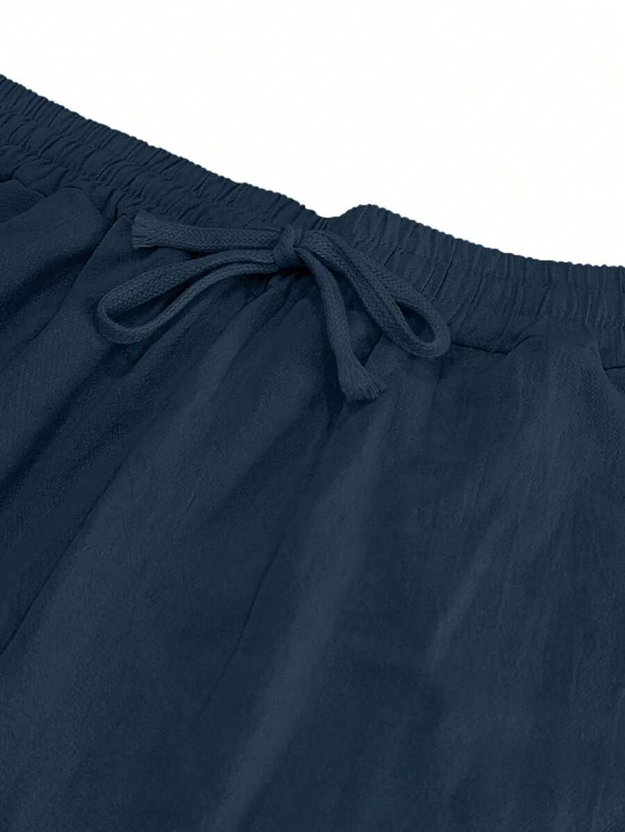 JOSÉ | PANTALONES DE LINO CON CORDÓN