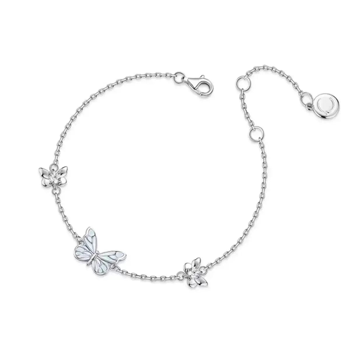 MARI | COLLAR CON MARIPOSA AZUL